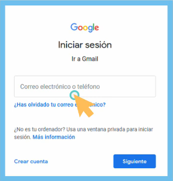 Correo Electronico - Crear correo electronico. Crear y Abrir correo gmail.